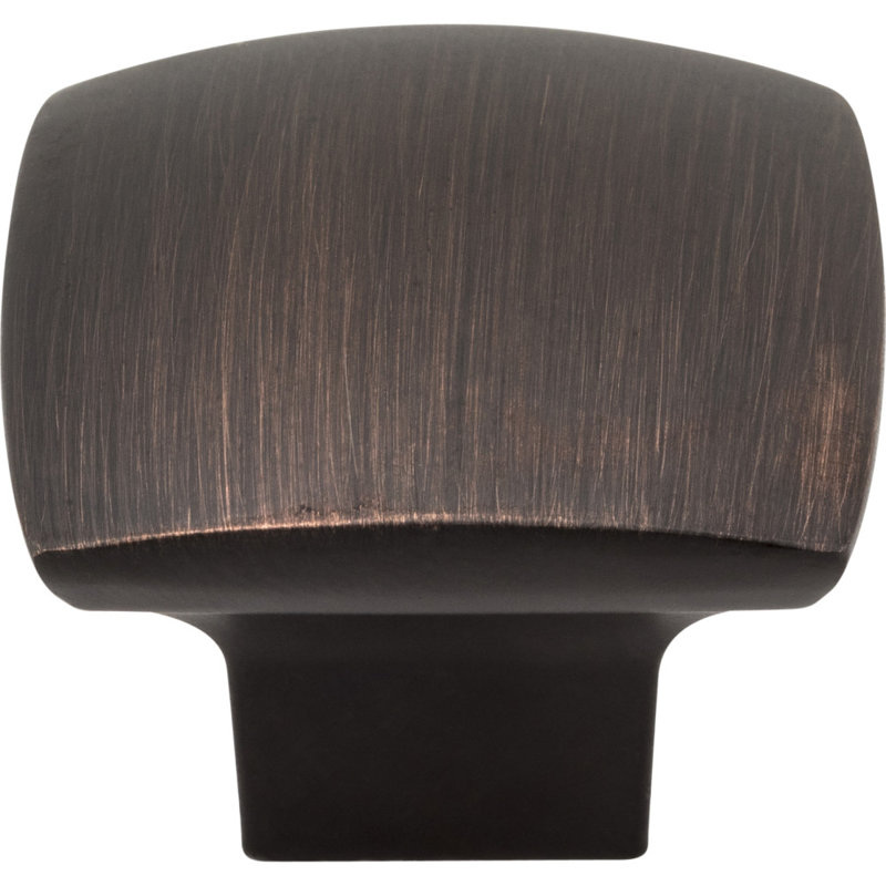 Sonoma 1 1/16" Length Square Knob, Brushed Oil Rubbed Bronze