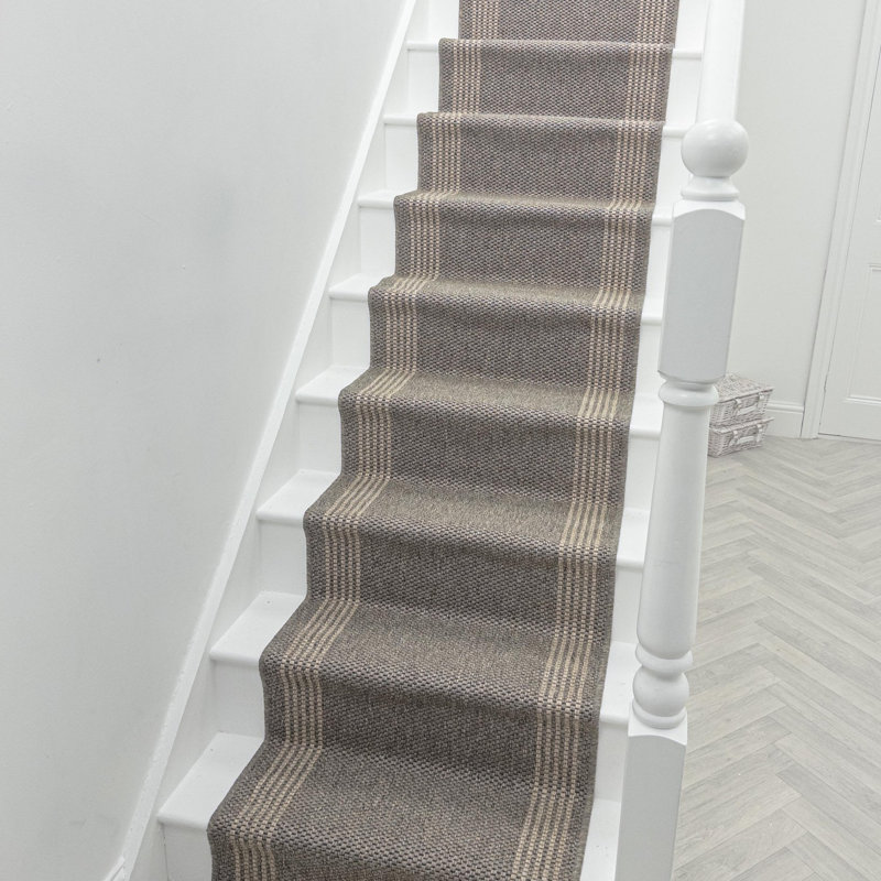 Stair Runner Striped Area Rug, Runner 80 x 660 cm