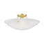 Plafonnier semi-encastré 4 lumières 24 po Aneudi-814786902