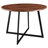 Carpi Round Metal Base Dining Table-592364007-592364024