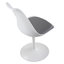 Chaise d'appoint pivotante