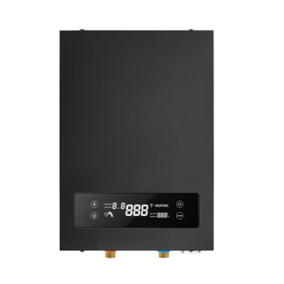 Tankless Electric Water Heater, 14 kW 240 V Instant Heating System for Home Use, Suitable for Washing, Bathing, and Kitchen Tasks, LED Touch Display, Durable Aluminum Heating Element, Adjustable Temperature Range 86-131°F