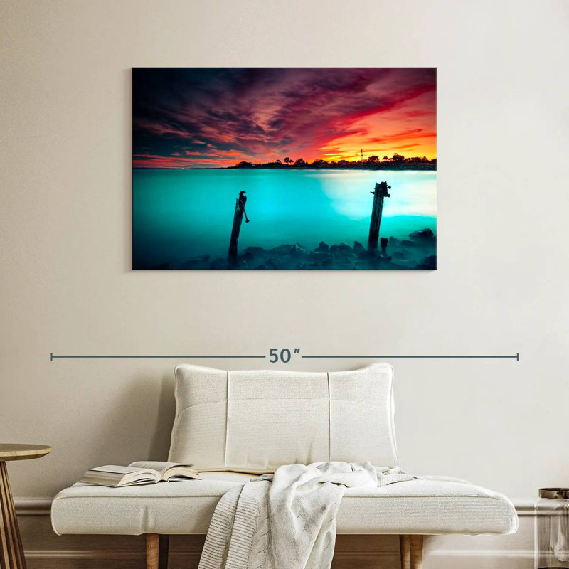 Alvord Staten Island Sunrise, 26" H x 39" W