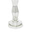 Ensemble de porte-bougie en verre