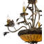 Greenbriar Oak 9 - Light Chandelier