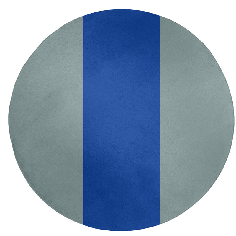 Chenille Indoor Rug, Round 5'