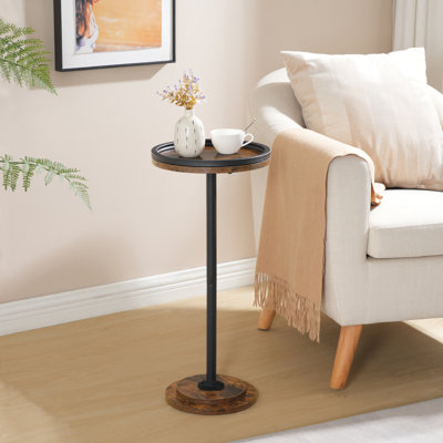 Adalynn 25.6'' H Small Round Side Table