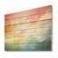 Aquarelle aurores boréales I - aurores boréales, art sur bois de pin naturel-879771726