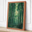 Path Through Bamboo Forest Japandi - Wrapped Canvas-445926264-445926270