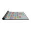 Tapis gris/bleu/vert à motifs Roselawn-1944827905