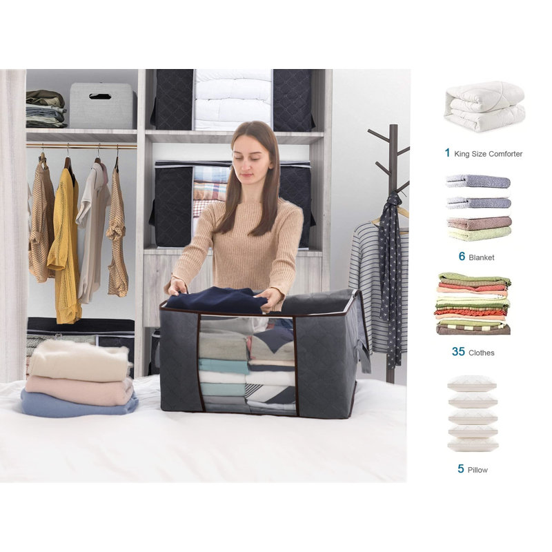 Rebrilliant Fabric Decorative Bin