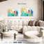 Avery, ville de printemps abstraite-107693007
