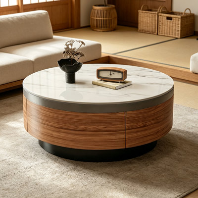 French Minimalist Luxury Coffee Table