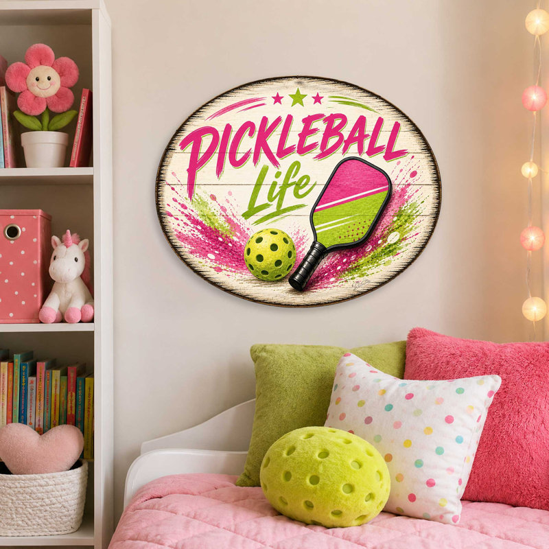 Accroche-porte Pickleball Life par G. Debrekht
