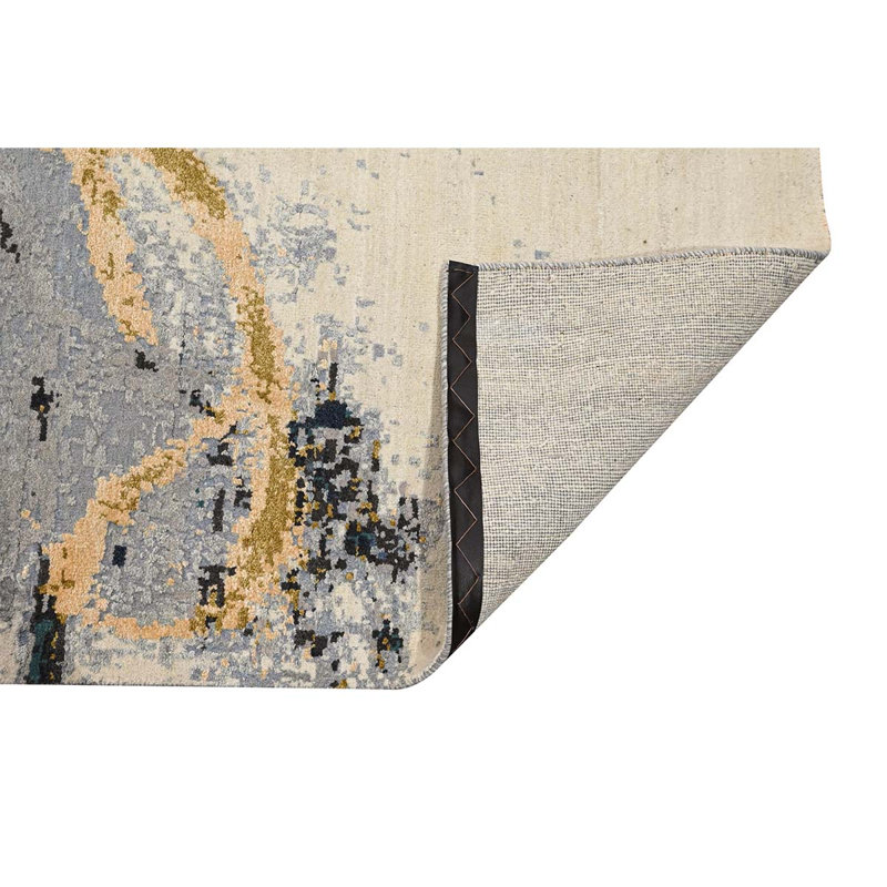CASKJC726IVTB Abstract Area Rug, Rectangle 8' x 10'