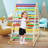 Cady 10 - Step Wood Lightweight Folding Small Step Ladder