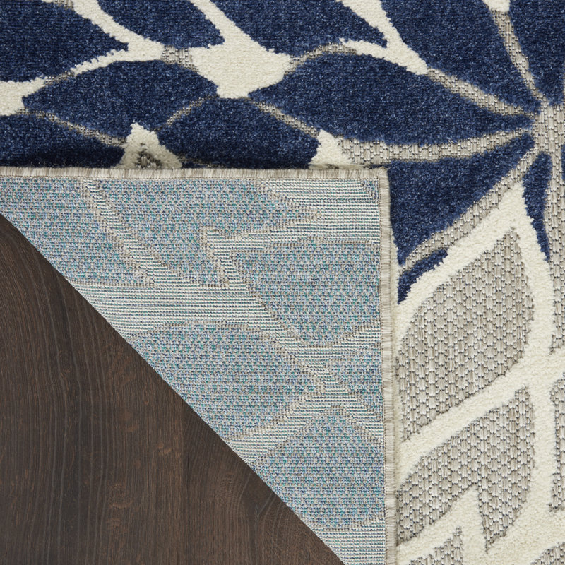 Abela Floral Indoor Rug, Runner 2'3" x 12'