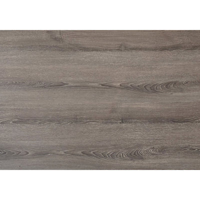 Table d'appoint taupe avec base en métal et tiroir spacieux - Moderne et compacte pour chambre, console d'entrée, design moderne, rangement, stratifié.
