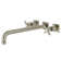 Kingston Brass Milano Two-Handle 3-Hole Wall Mount Roman Tub Faucet