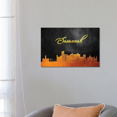 " Gold Skyline " by Adrian Baldovino