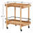 Krystof Wood 2 Shelf Barcart-912568088
