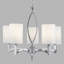 Rudy 5 - Light Shaded Chandelier