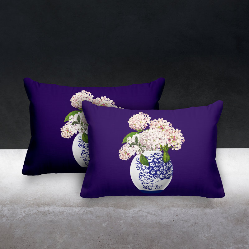 Coussin intérieur / extérieur Lumbar, Mauve