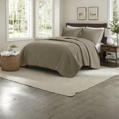 Ensembles de literie pour grand lit de luxe, courtepointe en coton surdimensionnée avec motif à chevrons pour une décoration confortable