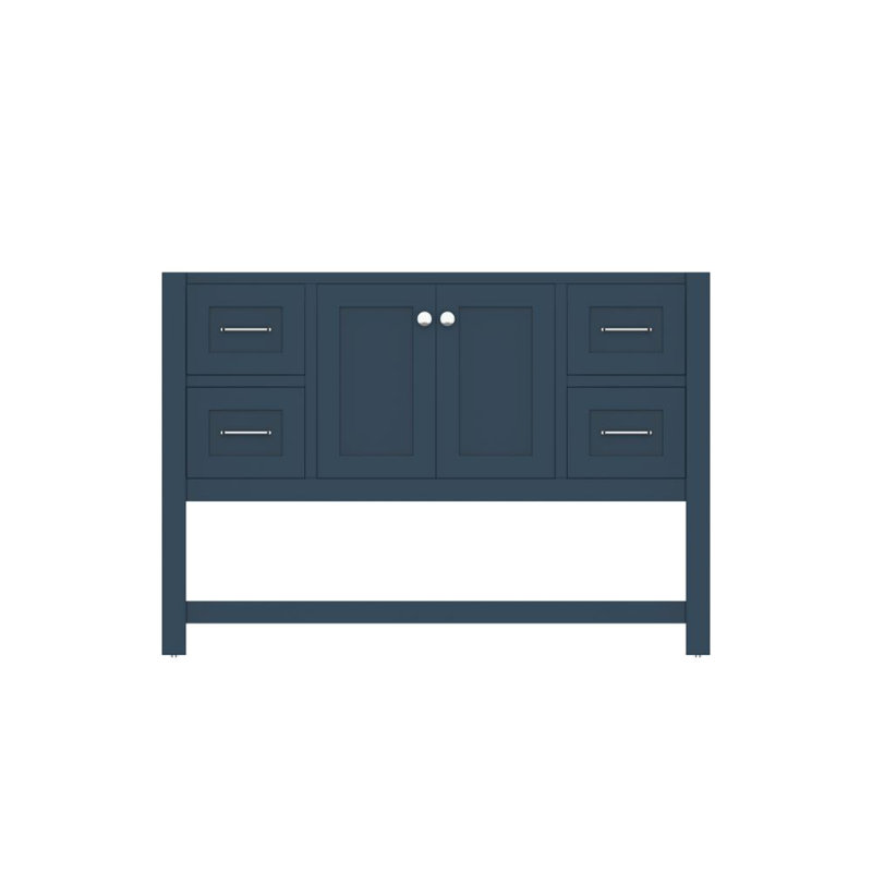 Base de meuble-lavabo simple Wilmington 47 seulement, Bleu
