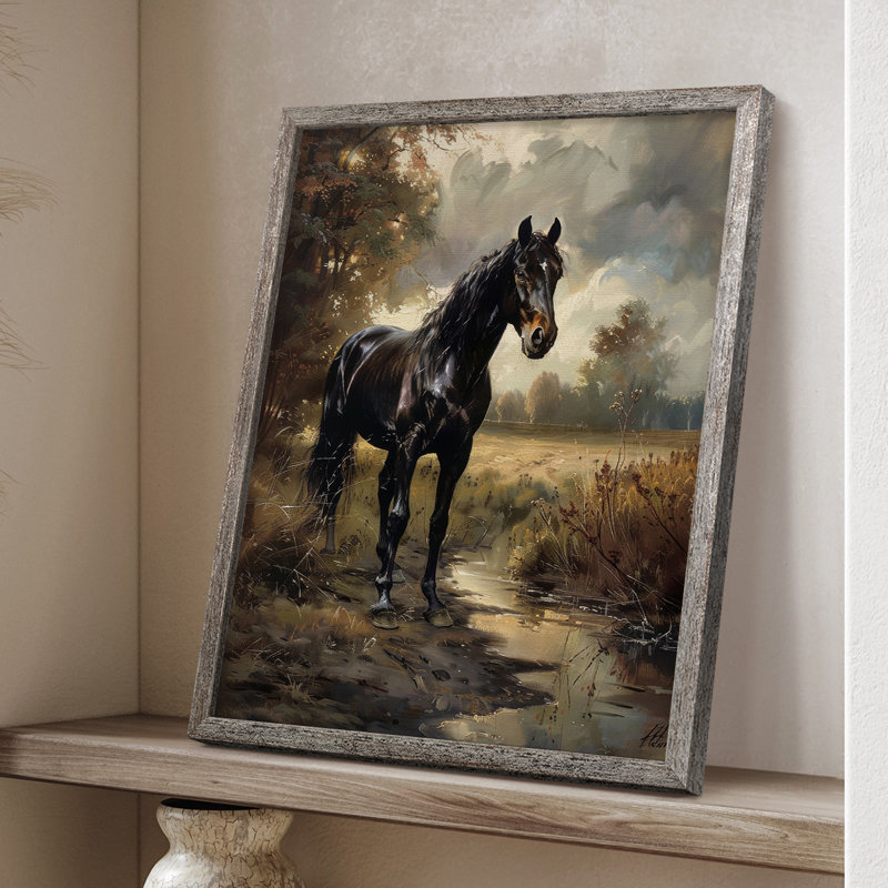 ANIMALS Series CECXIX, reproduction encadrée - bois massif