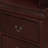Two Drawers Louis Philip Bedroom Nightstand Solid Wooden Contemporary And Simple Style-1582454152