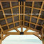 Pavillon de jardin permanent en métal L 10 pi. D Pavillon de jardin en bois massif