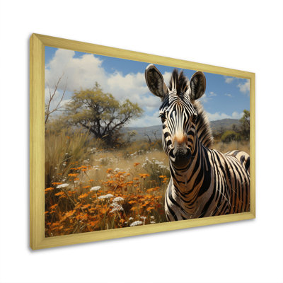 " Zebra Impressionistic Equus This II "