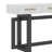Elegant Console Table With Three Drawers