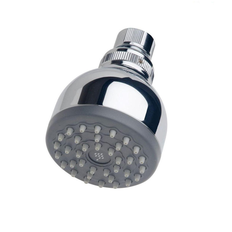 Pomme de douche murale fixe à 1 jet 2,8 po