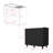 Utility Sink Cabinet Burwood, Kitchen, Black