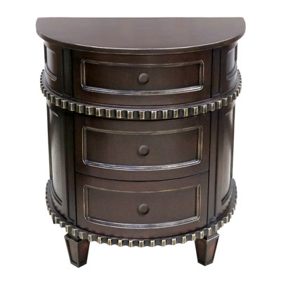 Table de chevet Smartt Louis Xv Transitional Bombay Chest