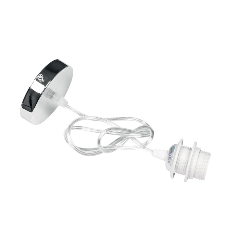 Ashlie 1 - Light Single Pendant, Chrome