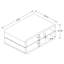 Table basse robuste avec rangement