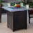 The Wakefield Steel Propane Fire Pit Table