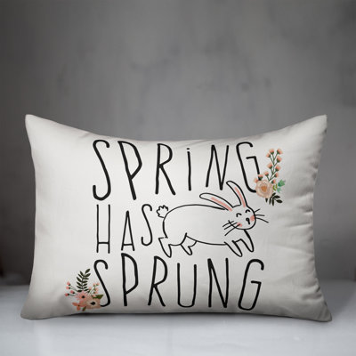  Spring Has Sprung Lumbar Pillow