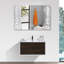 Evelyn Glass Flat Wall Mirror