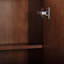 Armoire de rangement au-dessus de la toilette 2 portes Tremolo avec tablettes robustes pour l'organisation de la salle de bain-1566110313