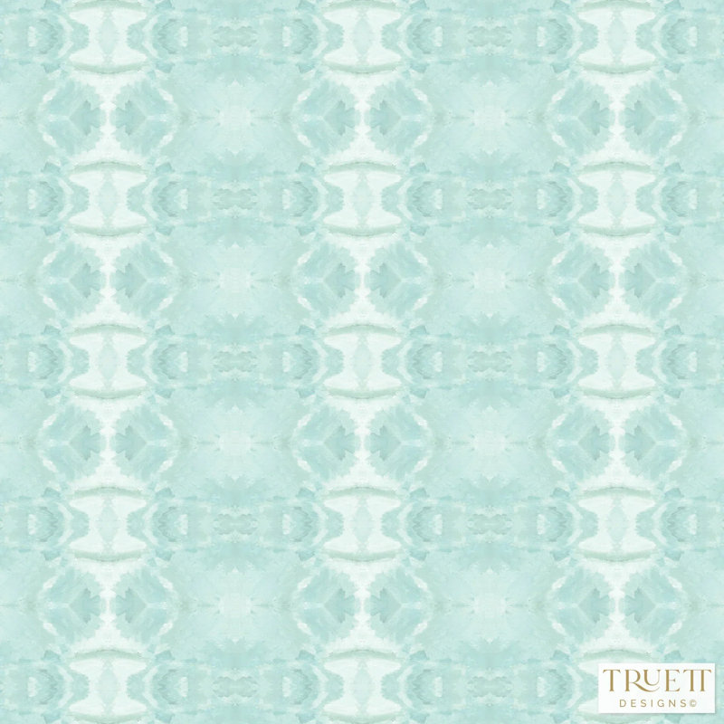 Trees Luxury Throw, Spa Blue