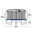 Outdoor Trampoline with Comprehensive Safety Features and Durable Construction
