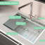 Évier de cuisine en acier inoxydable 33 po x 22 po x 10 po - avec rebord et accessoires pour optimiser l’espace