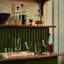 Set of 4 Bar/Giani Crystal Hurricane Glass