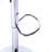Upholstered Adjustable Height Counter Stool with Metal Frame-1064351112