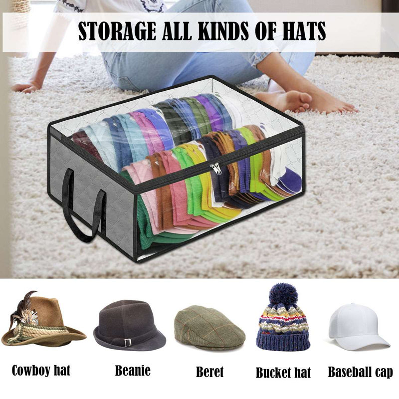 Transparent Hat Stand for Baseball Caps, Noir, noir, noir, noir