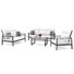 Ostby 4 Person Seating Group With Sunbrella Cushions
